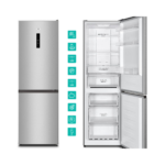 Gorenje NRK 619 CAXL 4 - Kühlgefrierkombination