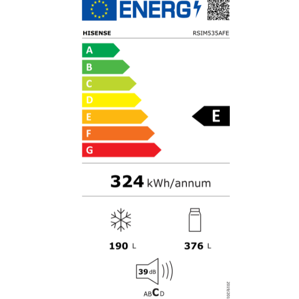 Hisense RSIM 535 AFE - Side by Side Kühlschrank – Bild 4
