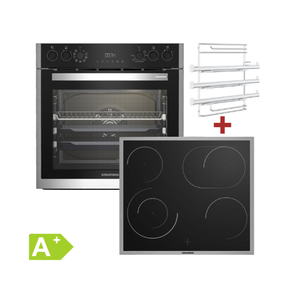 1-23-2.png Grundig GEHM19310B - Einbauherdset mit Ceranfeld – Bild 1