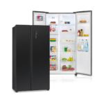 Bomann SBS 7344 Schwarz - Side by Side Kühlschrank