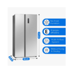 Bomann SBS 7344 Inox - Side by Side Kühlschrank – Bild 2