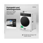 Bomann WA 7112 weiß - Waschmaschine – Bild 3