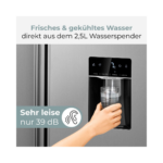 Bomann SBS 7367 Inox - Side by Side Kühlschrank – Bild 4