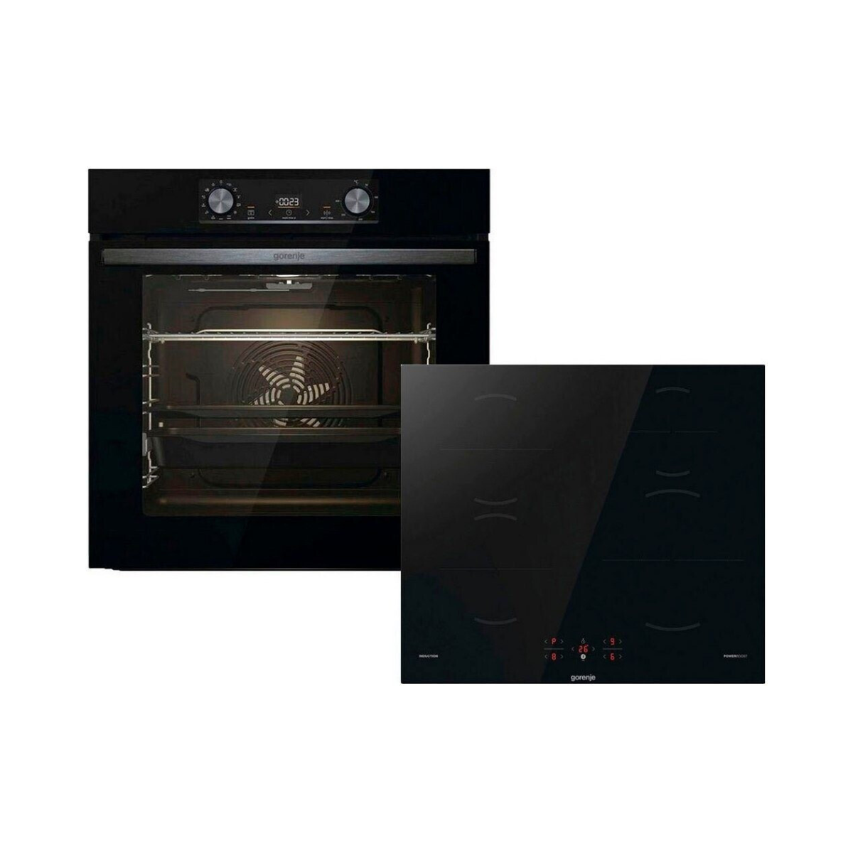 1 Gorenje BLACK Backofenset 2 aus Gorenje BOS6737E06BG + GI6401BSC – Bild 1