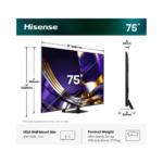 Hisense 75U7DS Pro - 75 ''  | ULED MiniLED Smart TV 4K 165 Hz – Bild 2