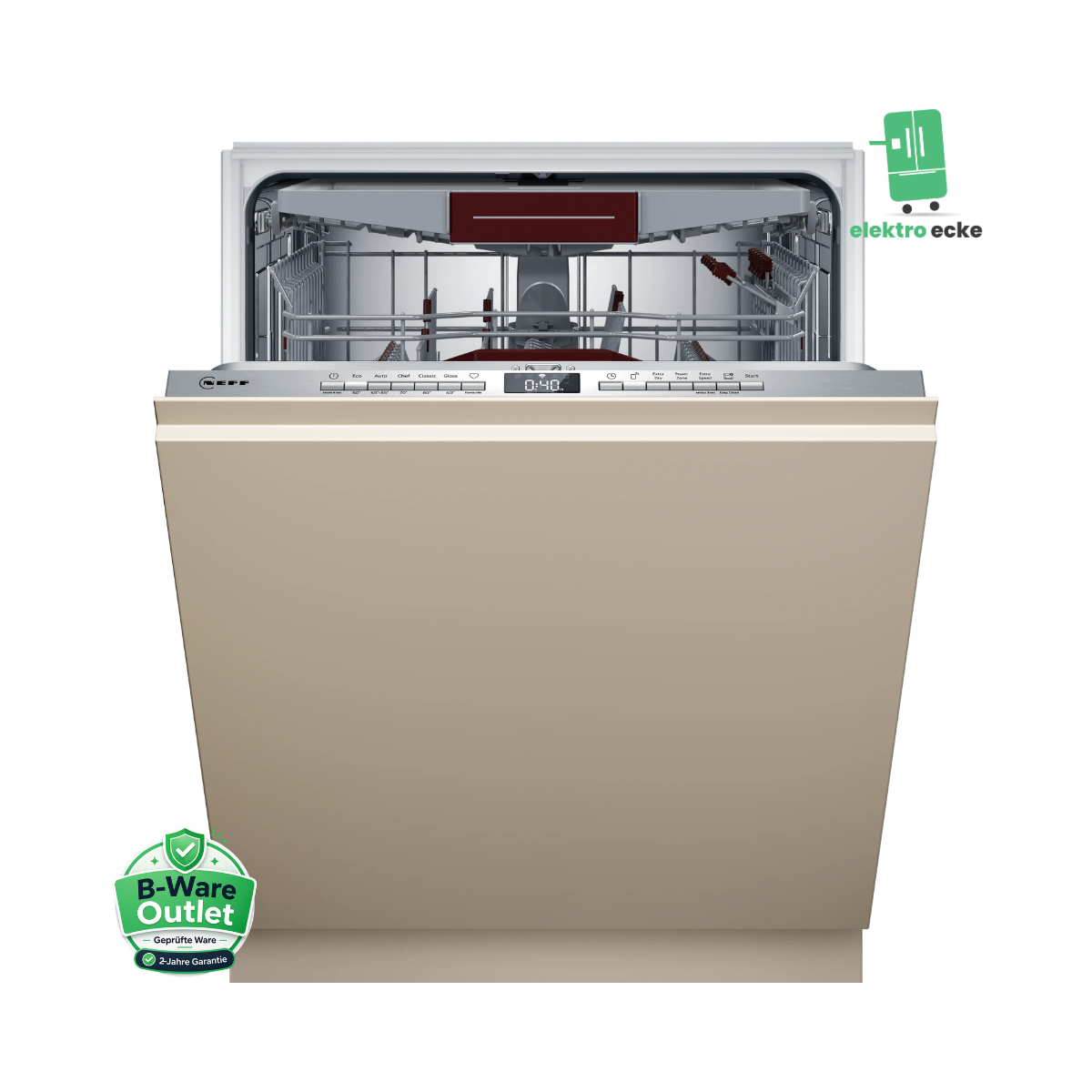 1 #58 Neff S255ECX15E N 50 – Vollintegrierter XL Geschirrspüler – Bild 1